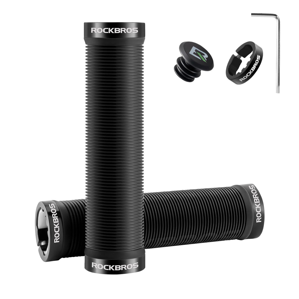 ROCKBROS - Puños de manubrio de bicicleta de montaña