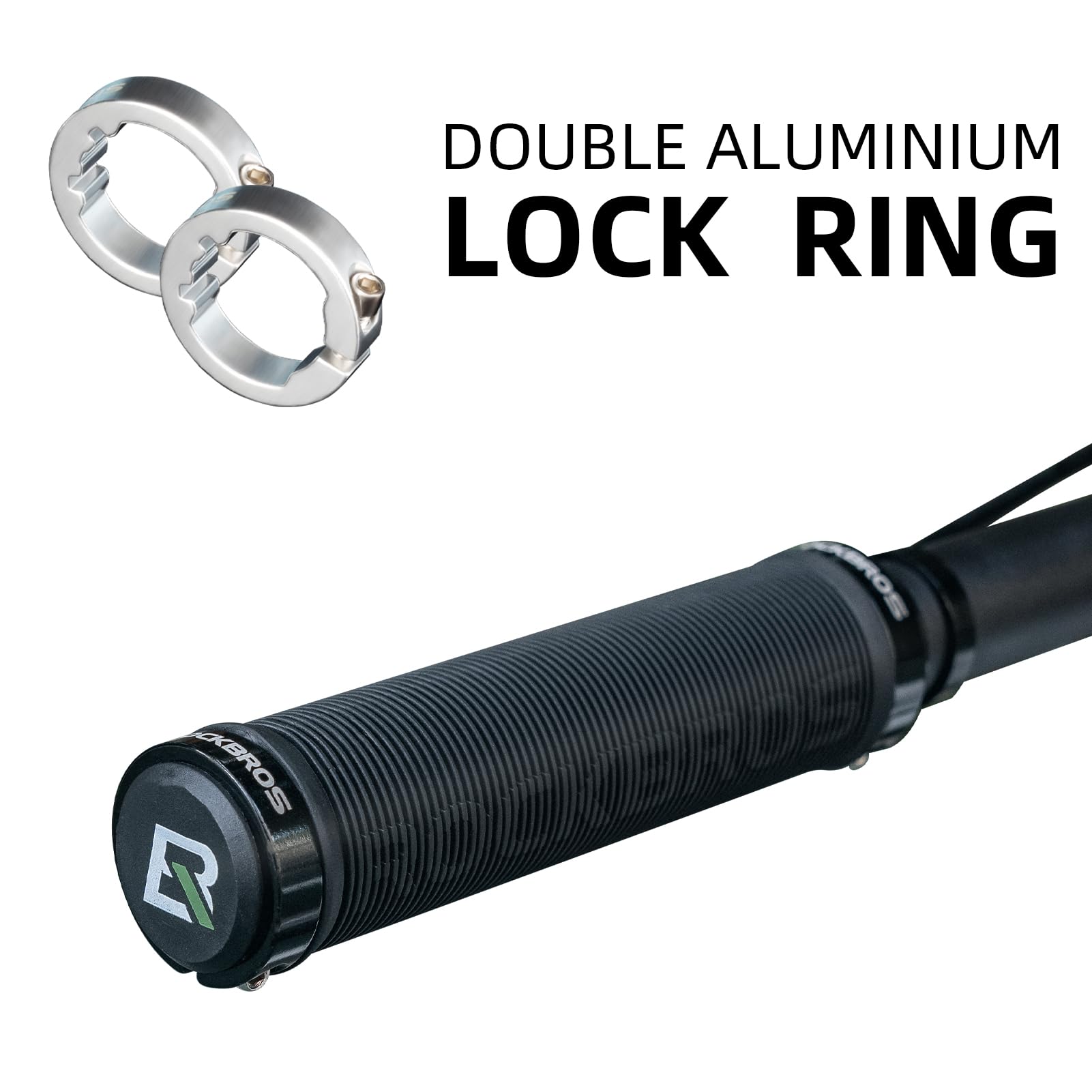 ROCKBROS - Puños de manubrio de bicicleta de montaña