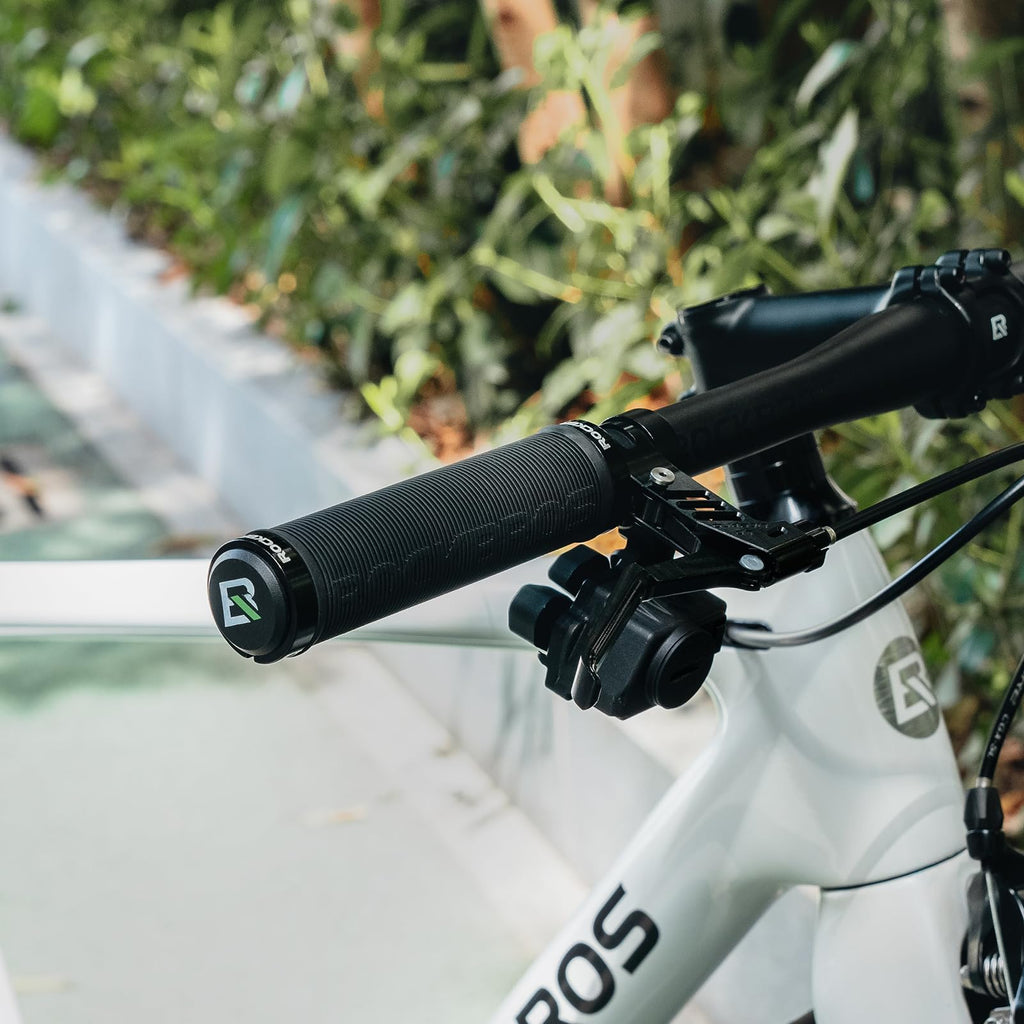 ROCKBROS - Puños de manubrio de bicicleta de montaña