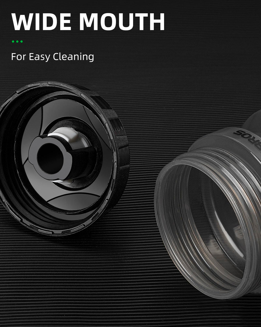 ROCKBROS Ánfora para Ciclismo 600ml Gris