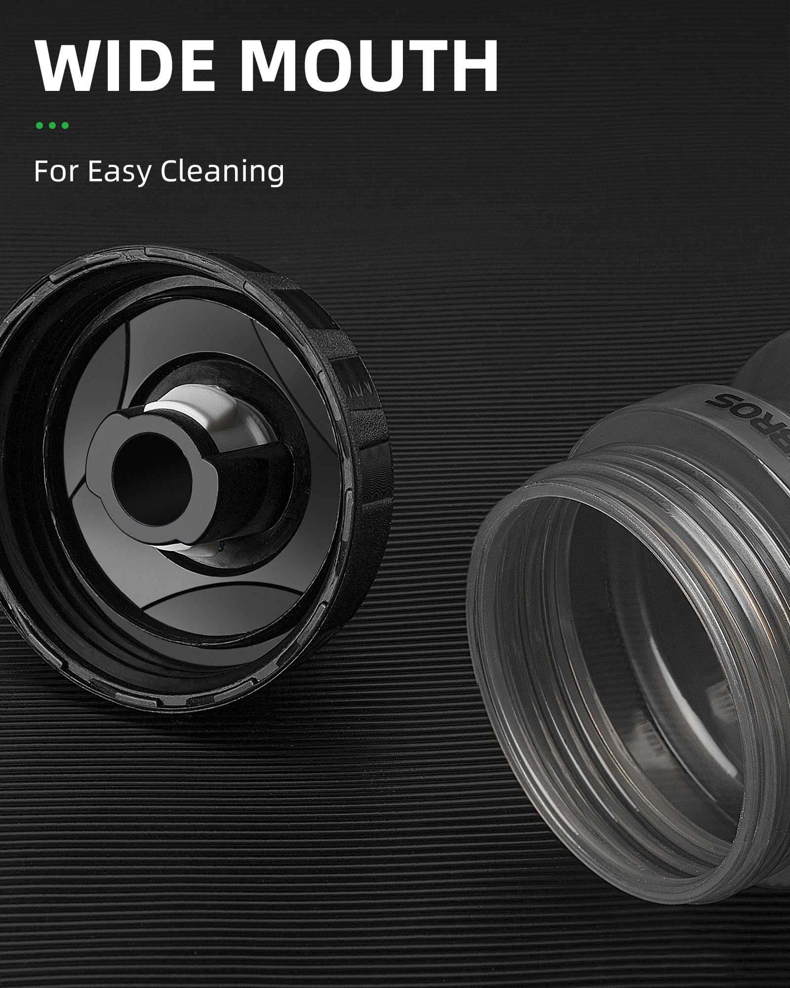 ROCKBROS Ánfora para Ciclismo 600ml Gris