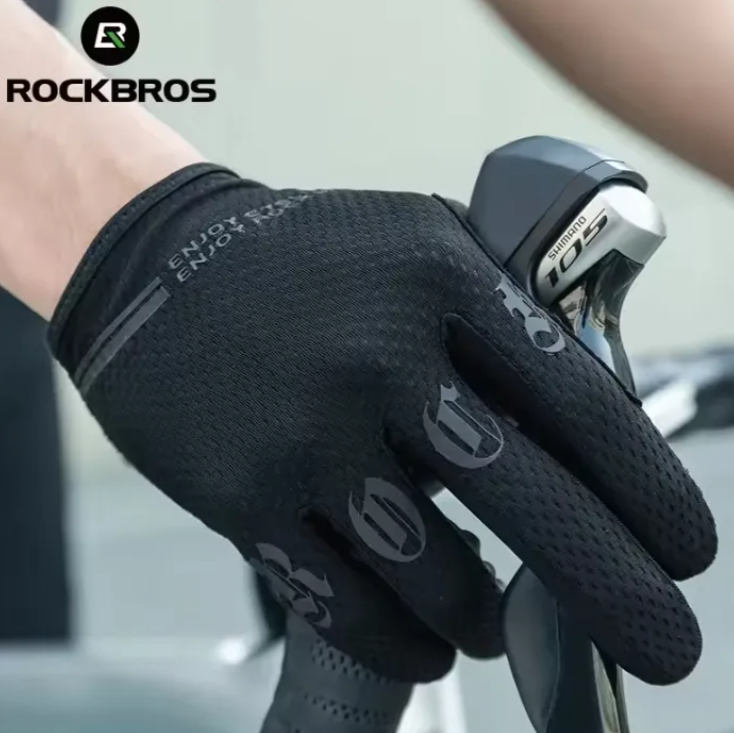 ROCKBROS - Guantes Dedo Completo S360 Negro